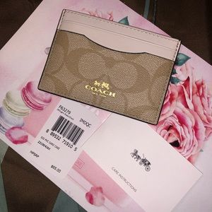 Coach card case